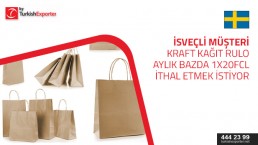We are looking for suppllier for kraft paper for making shoping bags 1×20″ container per month