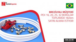 We are leaders in Brazil in sales of tubes and connections (PPR and Pex). I would like you to send us your Pex-b purchase prices.