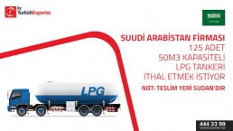 We would be grateful if you could send us a quote for the following item, with all terms and conditions. LPG GAS ROAD TRANSPORTATION TANKER WITH  CAPACITY 50CBM. Qty.125 Tankers