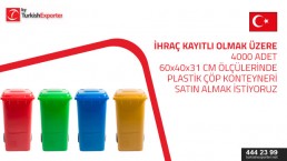 We are looking for Plastic Bins for warehouse (4000 pieces) size  (60x40x31) cm