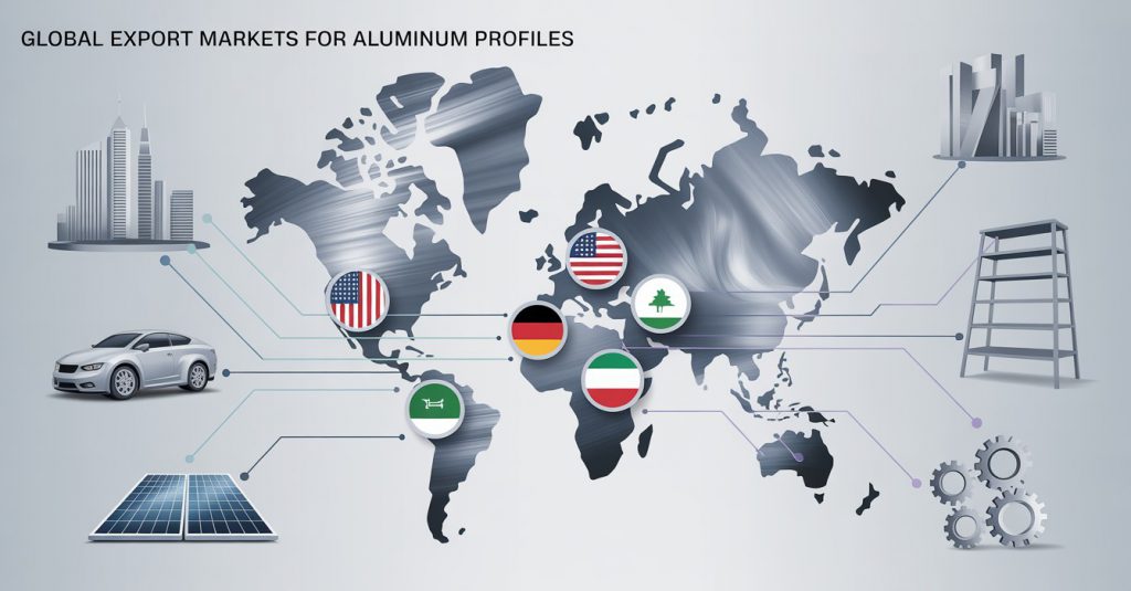 Alüminyum Profil İhracatında Hedef Ülkeler ve Sektörler