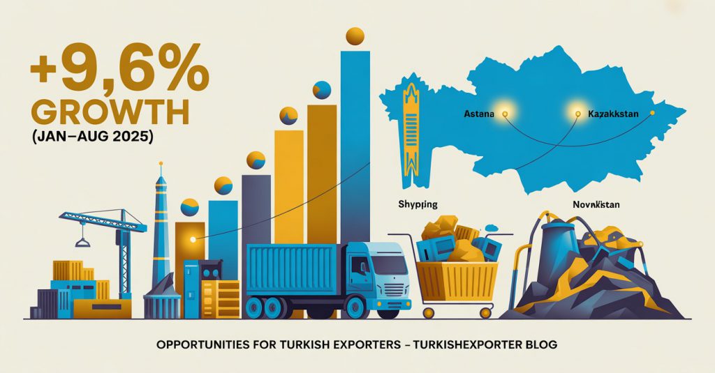 Kazakistan Ekonomisi Rekor Hızla Büyüyor: Türk İhracatçıları İçin Büyük Fırsatlar