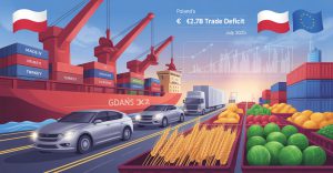 Polonya’nın Ticaret Açığı Temmuz’da Arttı