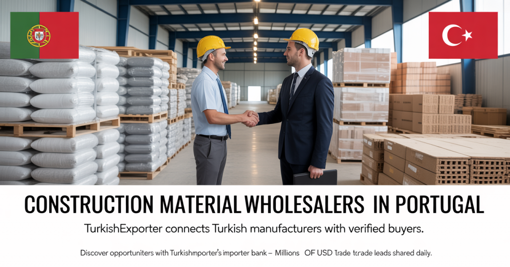 Construction Material Wholesalers in Portugal: Opportunities for Turkish Exporters