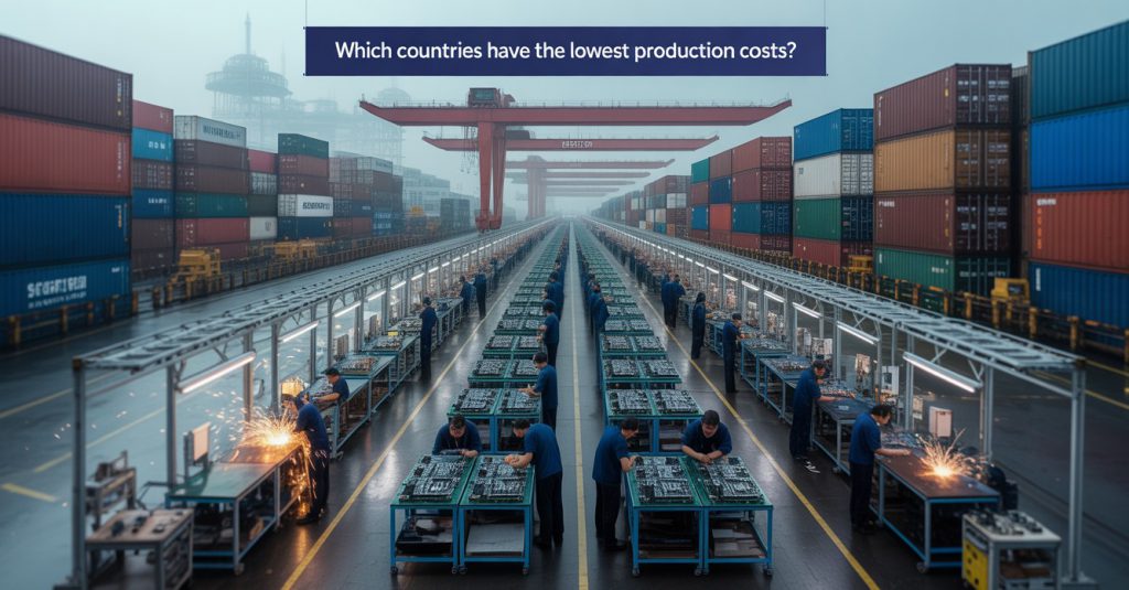 En Ucuz Üretim Maliyetleri Hangi Ülkelerde?