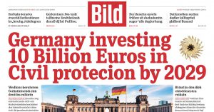 Almanya’dan 10 Milyar Euroluk Sivil Savunma Yatırımı