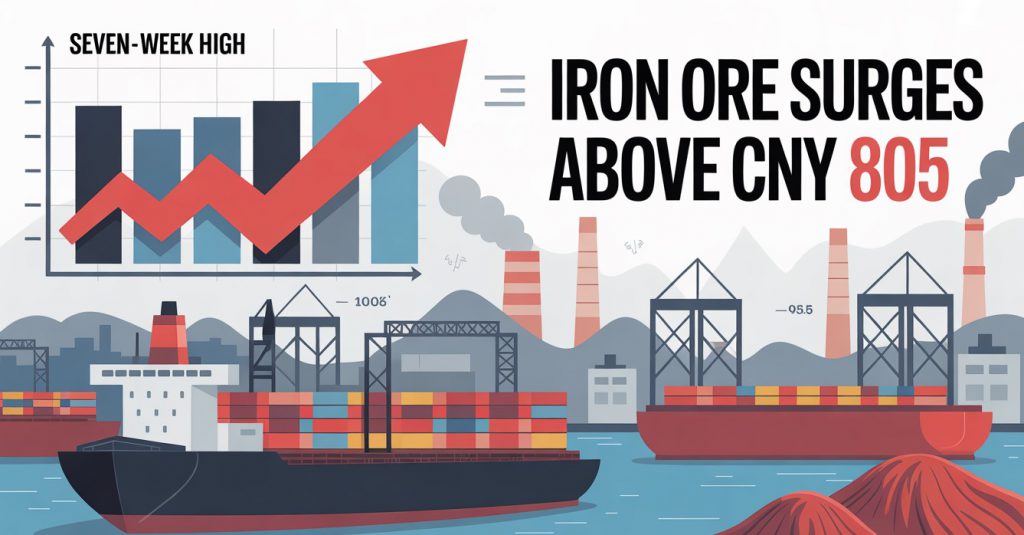 Demir Cevheri Çin’den Gelen Talep ile Yükselişte