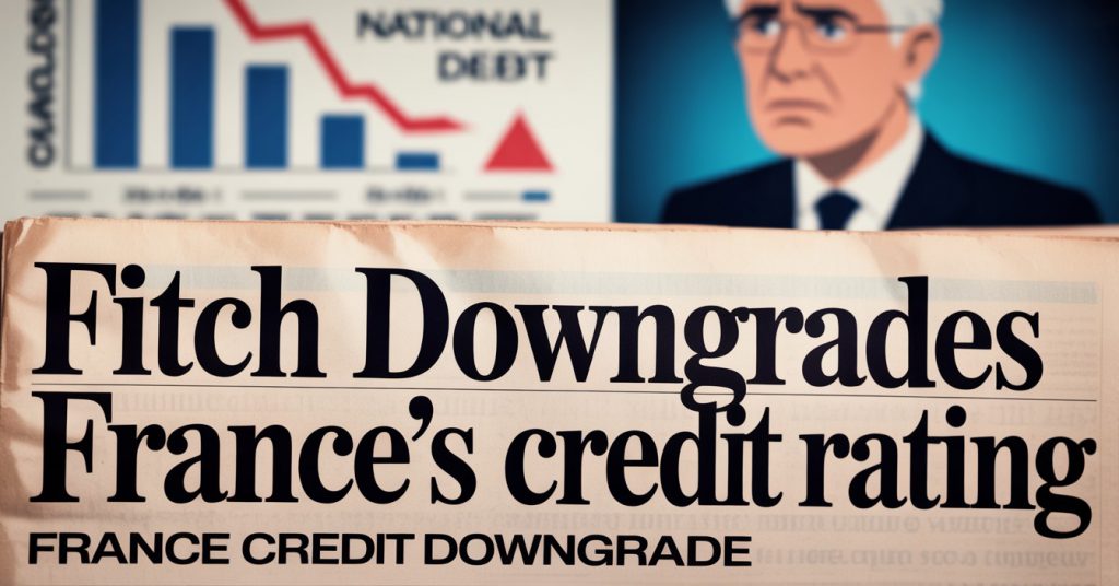 Fitch Fransa’nın Kredi Notunu Düşürdü