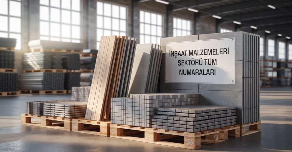 İnşaat Malzemeleri GTİP Numaraları – HS CODE