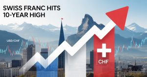 İsviçre Frangı 10 Yılın Zirvesinde
