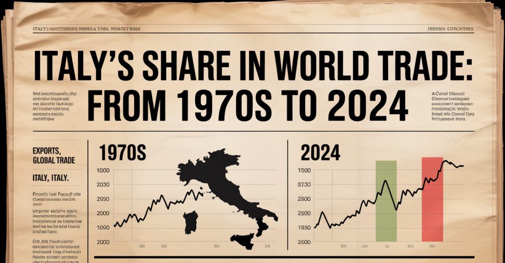 İtalya’nın Dünya Ticaretindeki Payı Yarıya Düştü