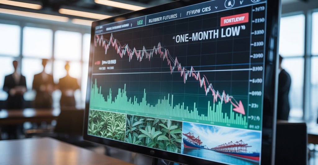 Kauçuk Fiyatları Düşüyor