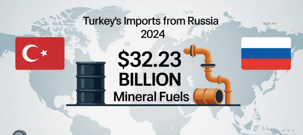 Türkiye, Rusya’dan Neler İthal Ediyor?