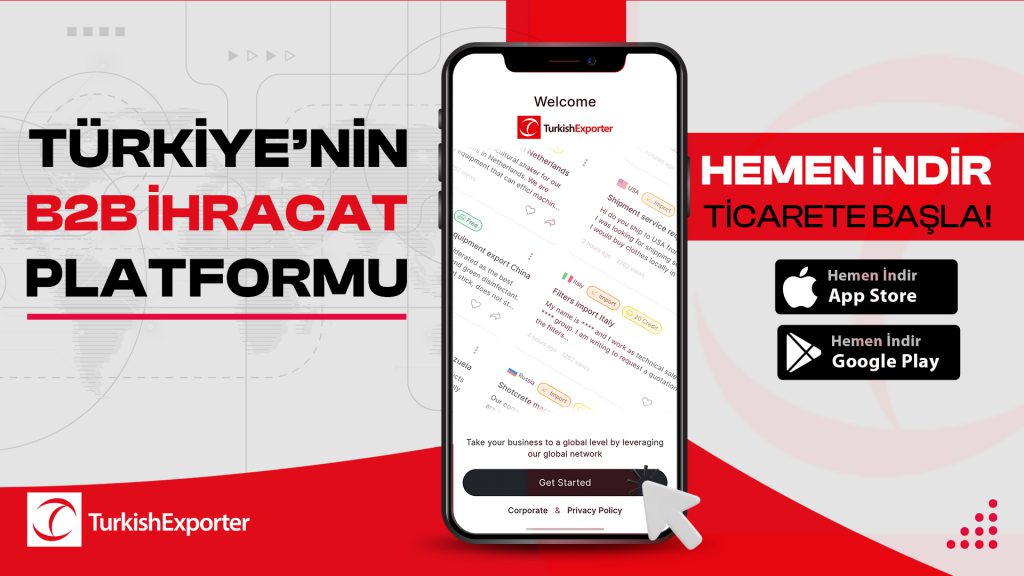 TurkishExporter Mobil Uygulamaları