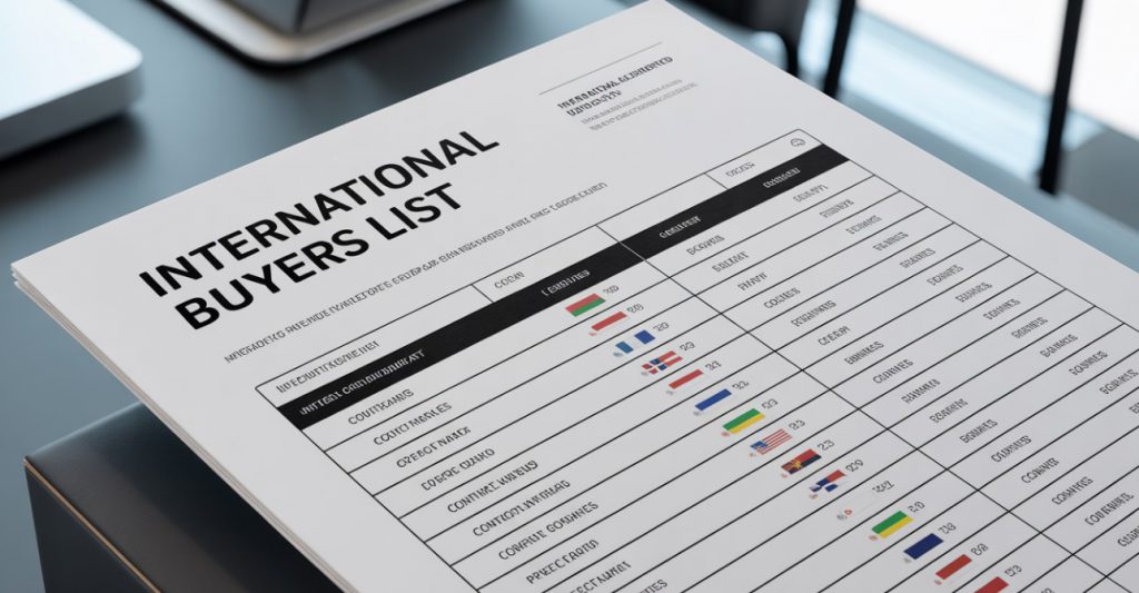 International Buyers List