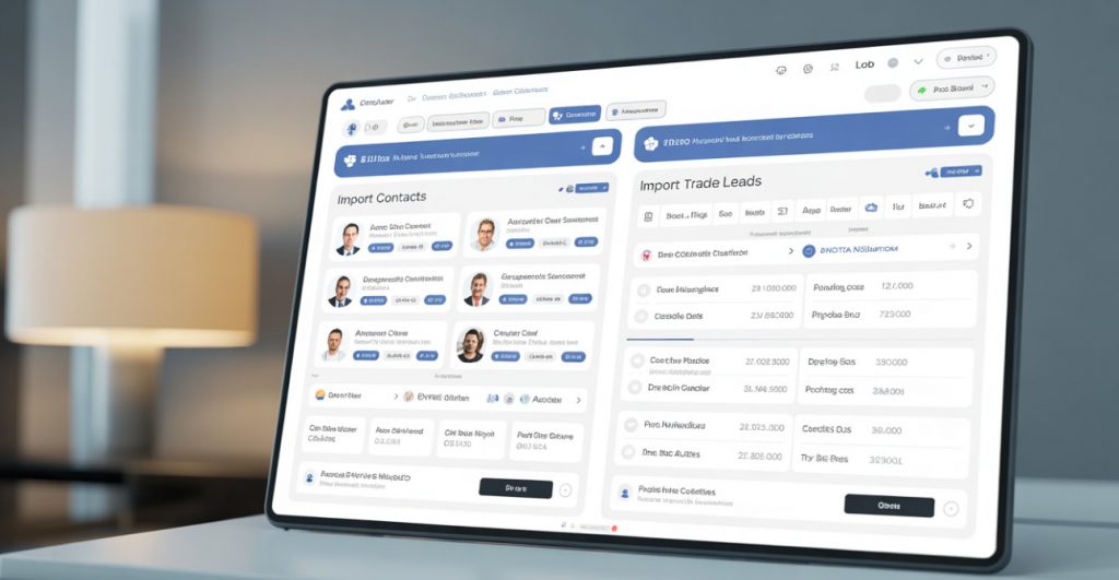 B2B Import Contacts and Import Trade Leads