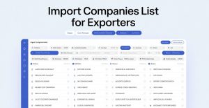 Import Companies List for Manufacturers