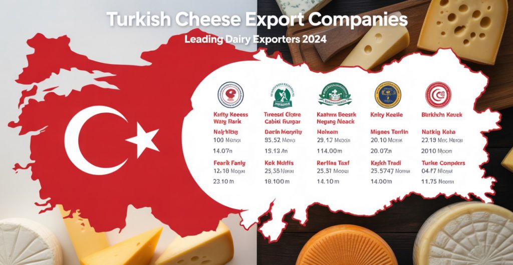 Peynir İhracat Şirketleri Listesi Türkiye