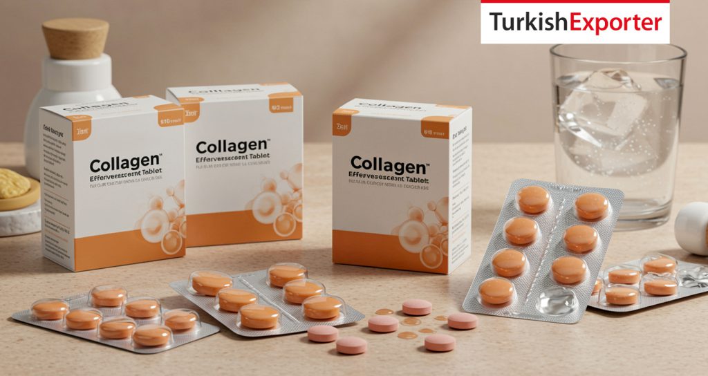 Portekiz Firması Kolajen Efervesan Tablet İthal Edecek