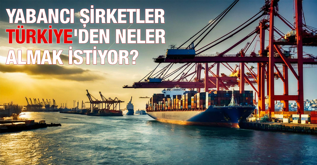Yabancı Şirketler Türkiye’den Neler Almak İstiyor 2312-357