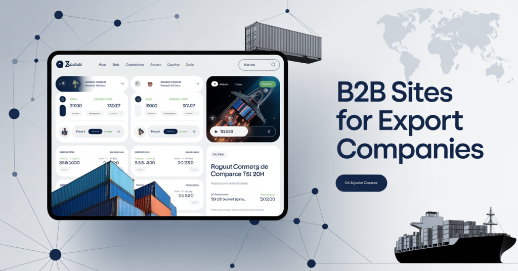 B2B Sites for Export Companies