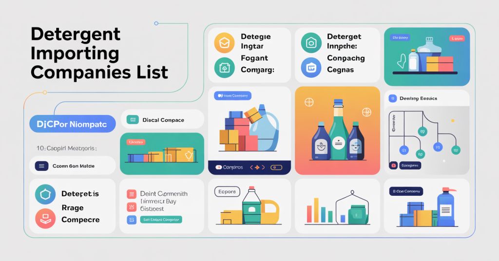 Detergent Importing Companies List