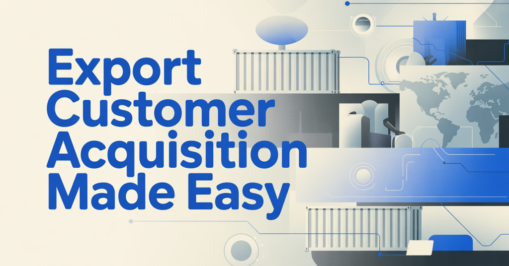 Export Customer Acquisition Made Easy