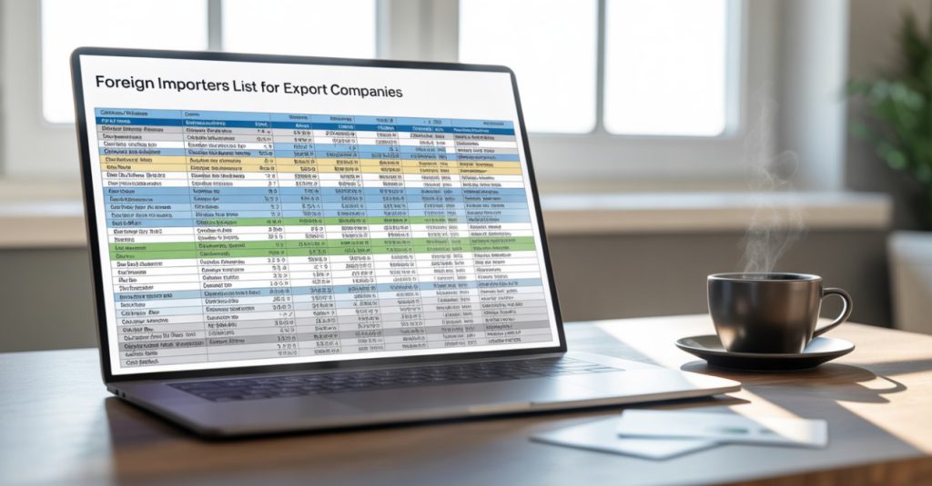Foreign Importers List for Export Companies