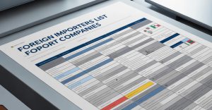 Foreign Importers List for Export Companies