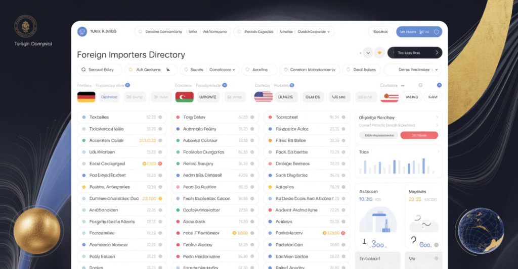 Foreign Importers List for Turkish Companies