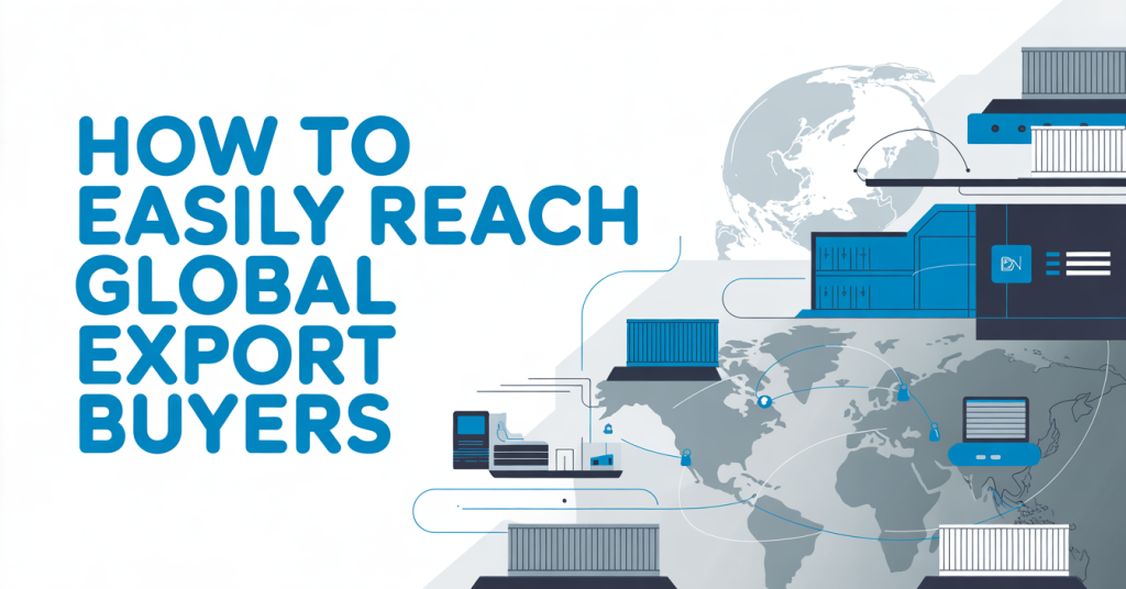 How to Easily Reach Global Export Buyers
