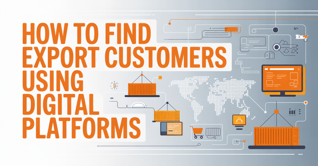How to Find Export Customers Using Digital Platforms