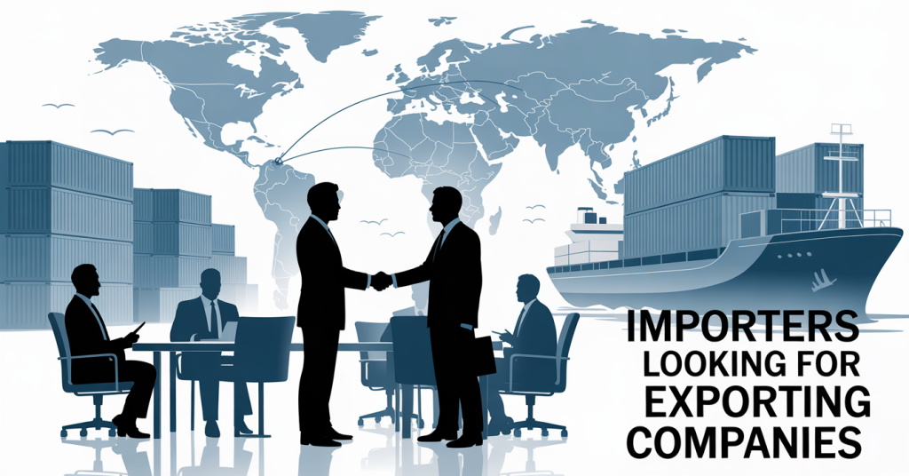 İhracatçı Firma Arayan İthalatçılar