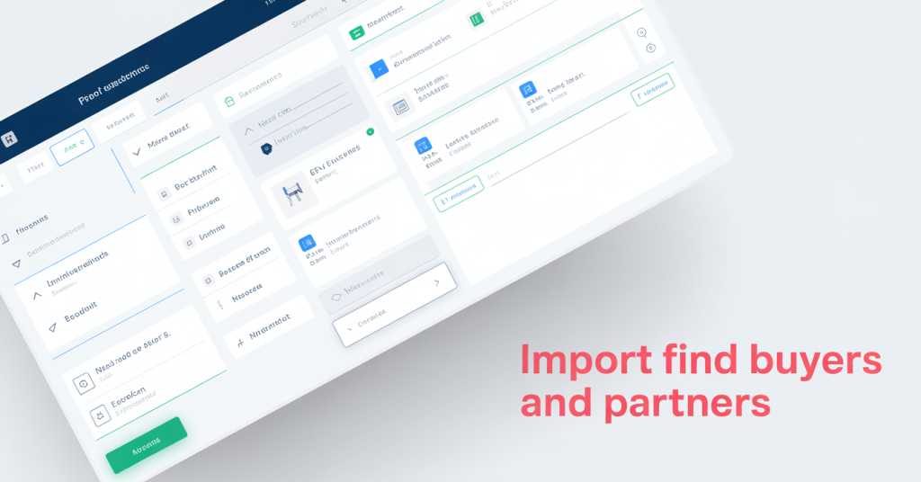 Import Find Buyers and Partners