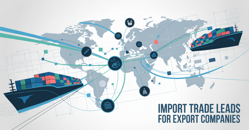 Import Trade Leads For Export Companies