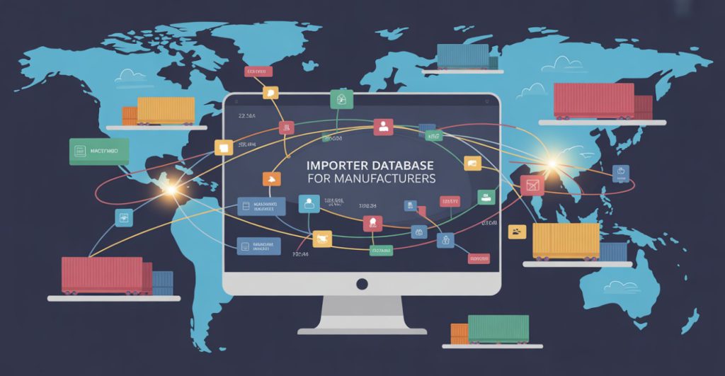 Importer database for Manufacturers