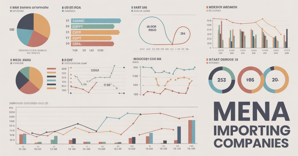 MENA Countries and Import & Export Snapshots
