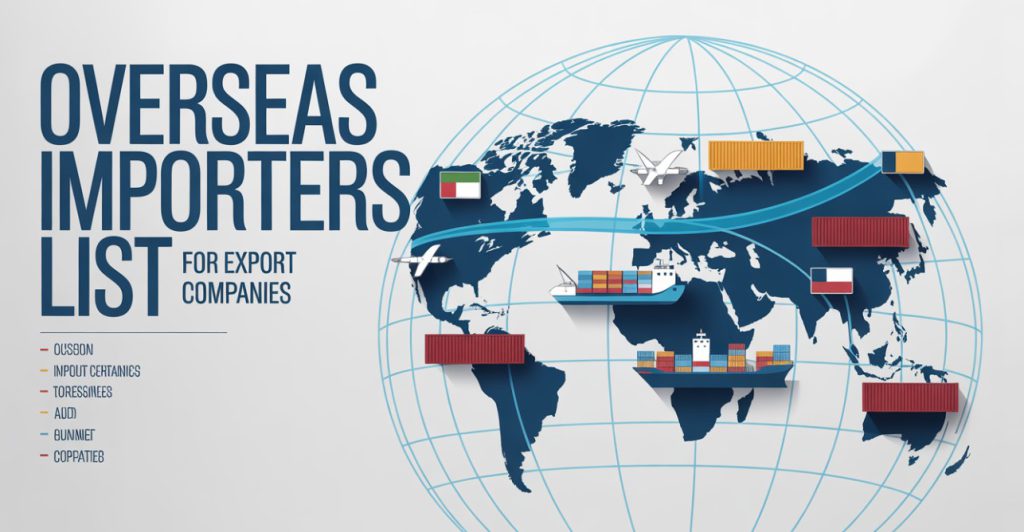 Overseas Buyers List for Export Companies
