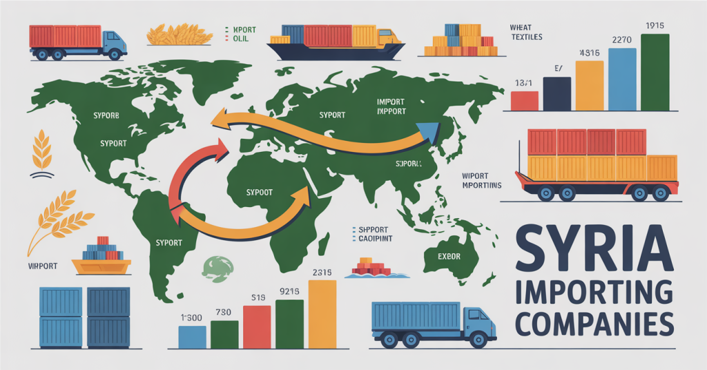 Syria Importing Companies Lists