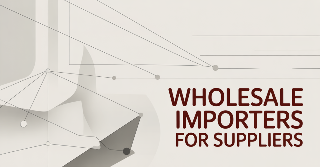 Wholesale Importers for Suppliers
