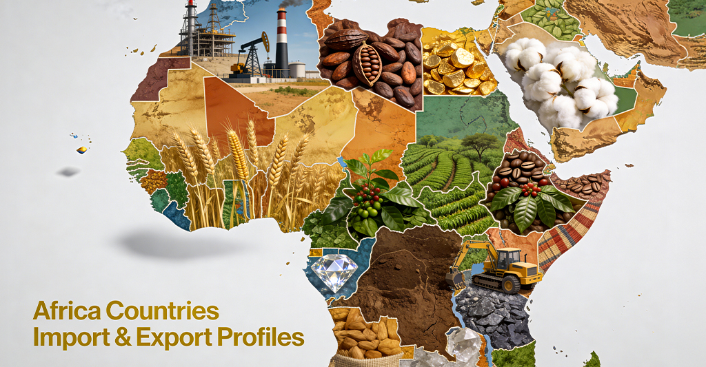 Africa Countries Import & Export Profiles