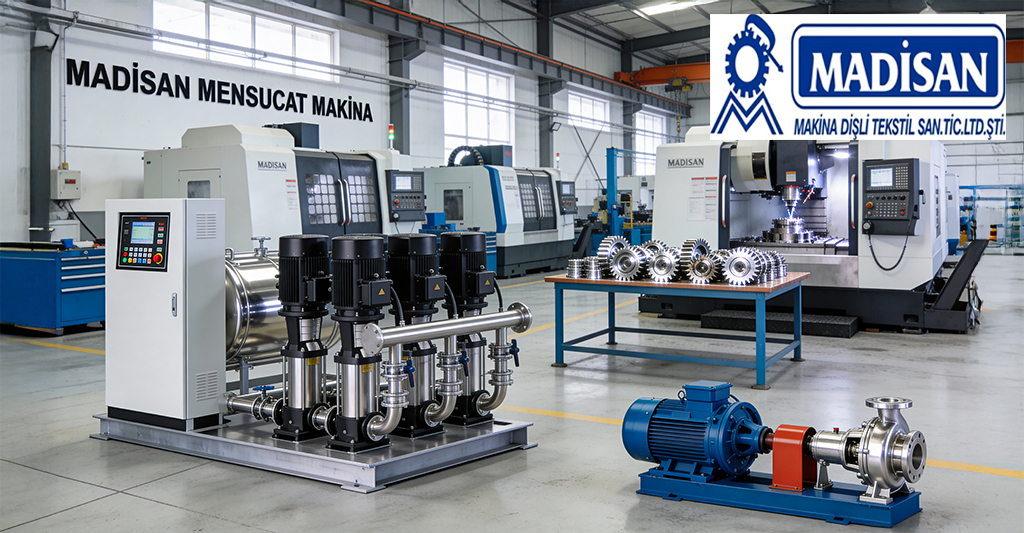 Madisan Mensucat Makina Ltd. Şti. Pump Manufacturer Turkiye