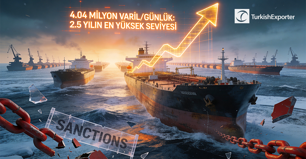 Batı Yaptırımlarına Rağmen Rus Petrol İhracatı Son İki Yılın Zirvesine Ulaştı