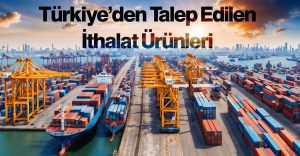 Türkiye’den Talep Edilen İthalat Ürünleri
