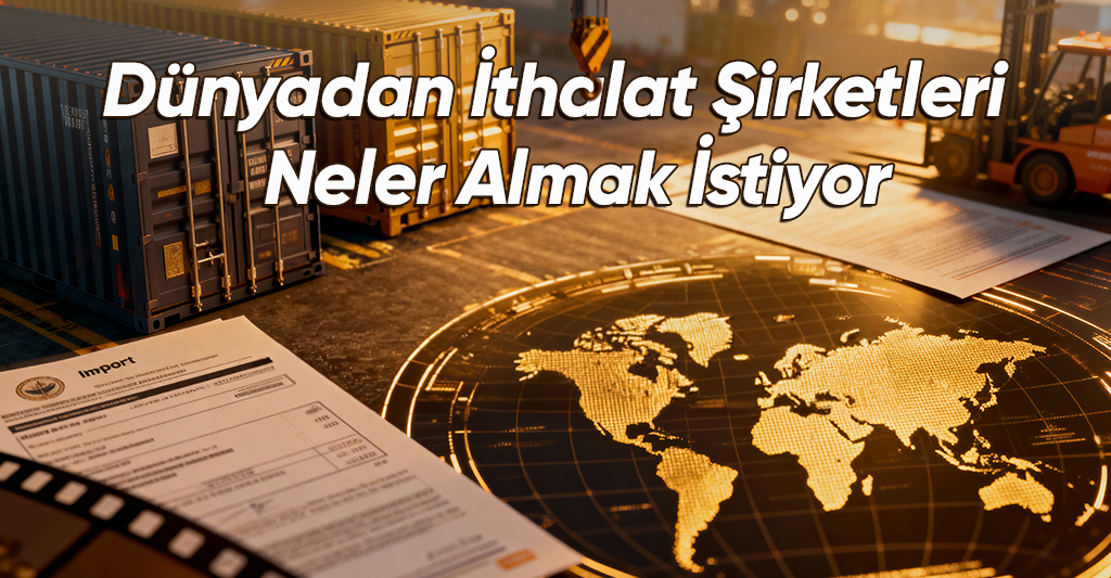 Dünyadan İthalat Şirketleri Neler Almak İstiyor