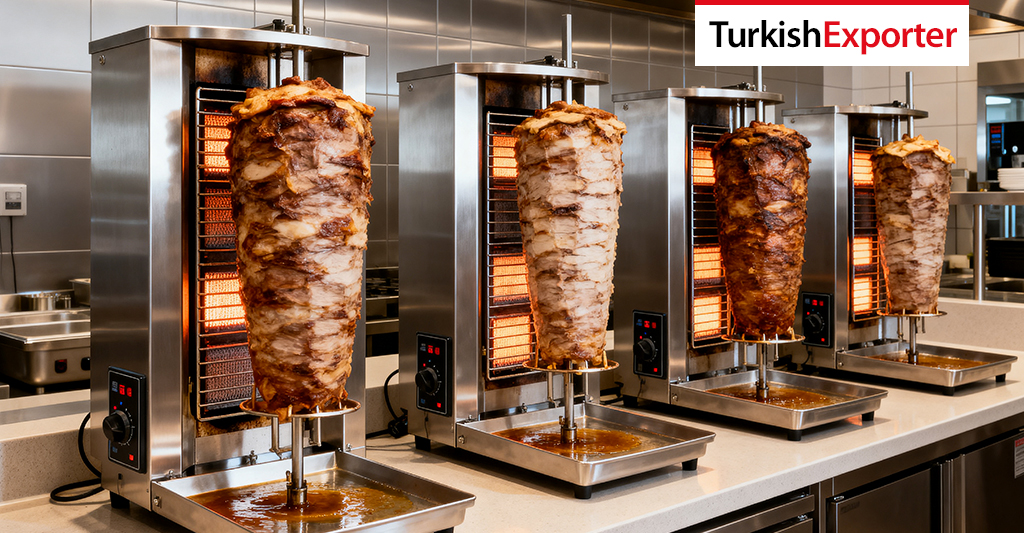 Brezilya Firması Türkiye’den Elektrikli Döner Makinesi İstiyor