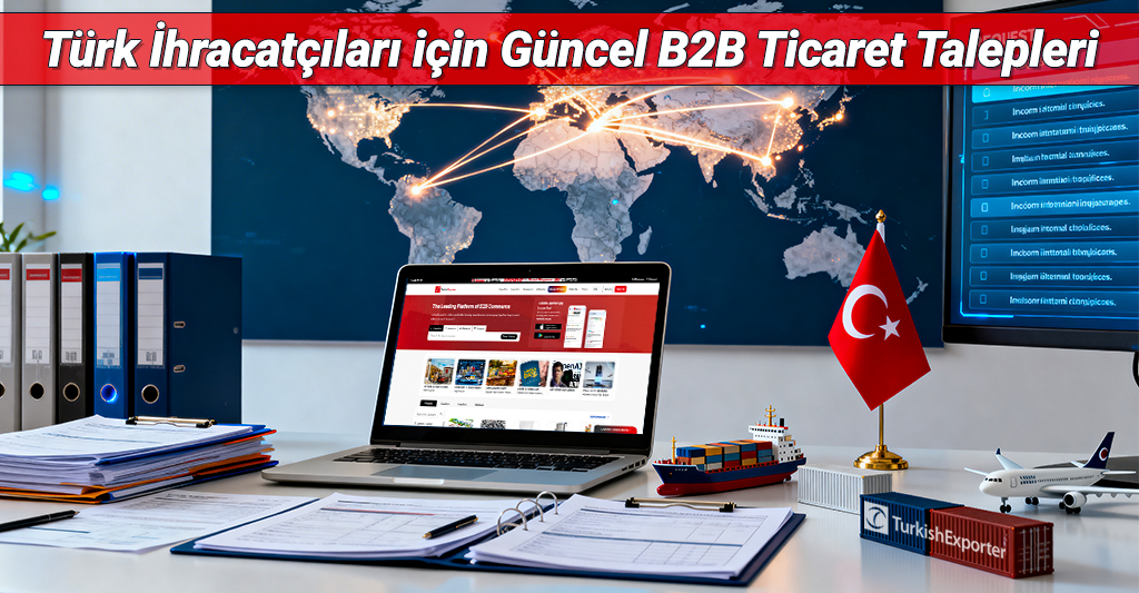 Türk İhracatçıları için Güncel B2B Ticaret Talepleri