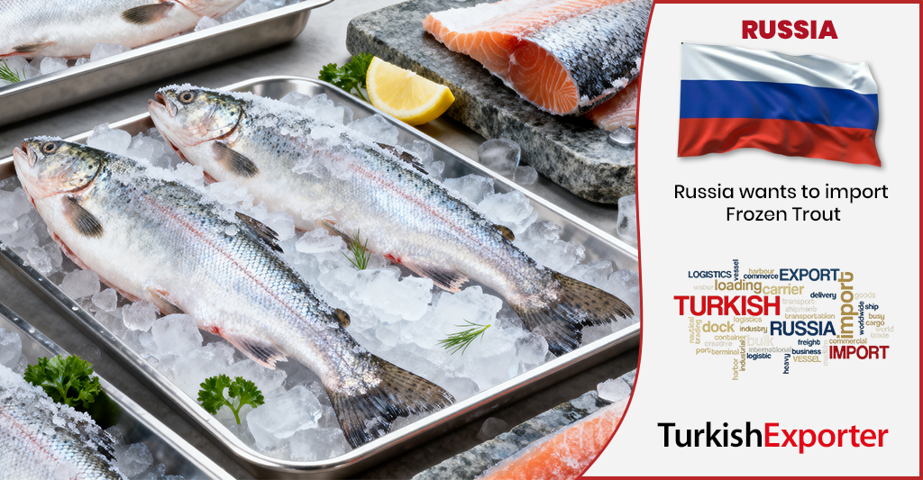 Rusya Şirketi Türkiye’den Dondurulmuş Alabalık Alacak