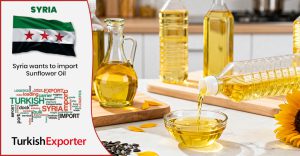 Suriye Firması Ayçiçek Yağı İthal Etmek İstiyor