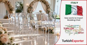 İtalyan Firma Napolyon Tipi Şeffaf Düğün Sandalyesi İstiyor